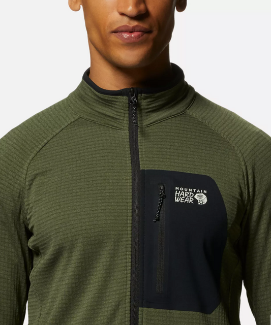Men's Polartec® Power Grid™ Half Zip Jacket