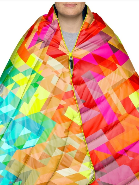 Original Puffy Blanket Geo Fresh