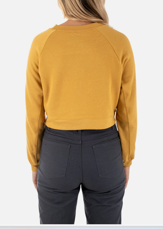 Deuces Crewneck - Mustard