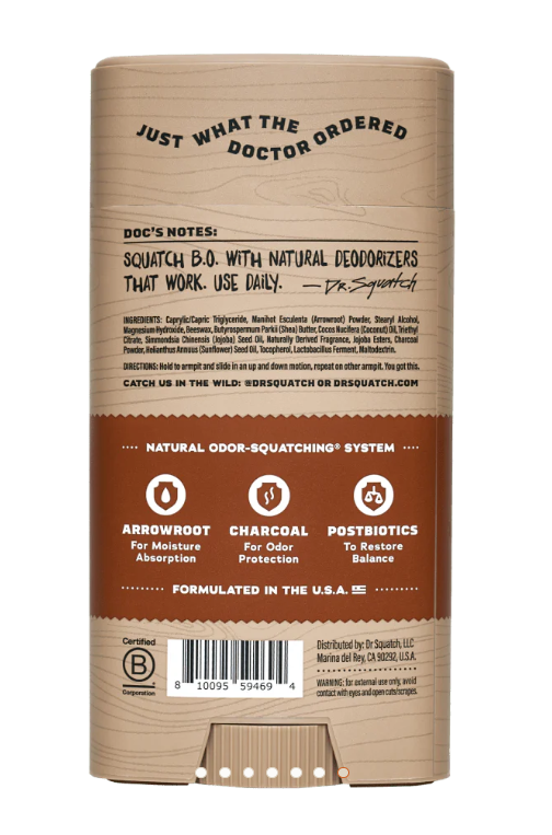 Wood Barrel Bourbon Deodorant