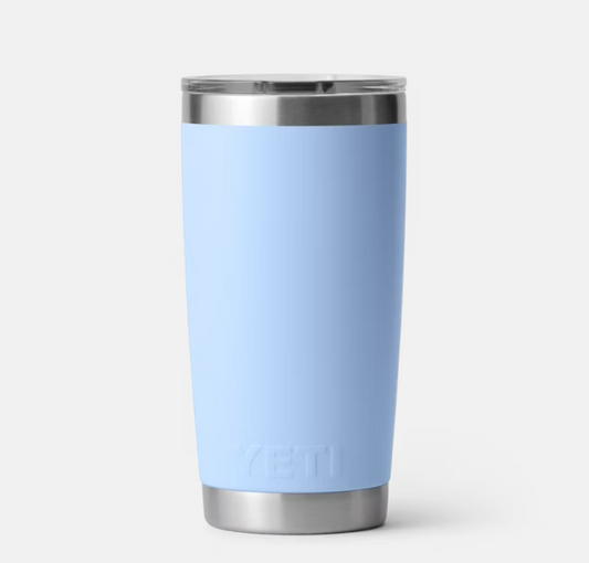 Blue YETI- Rambler 20 Oz Tumbler With Magslider™ Lid 3 - outdoor apparel and gear