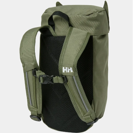 Helly Hansen- youth-Fauna Backpack - outdoor apparel and gear- geen, owl