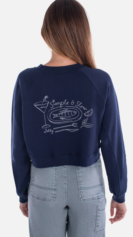 Simple and Slow Crewneck