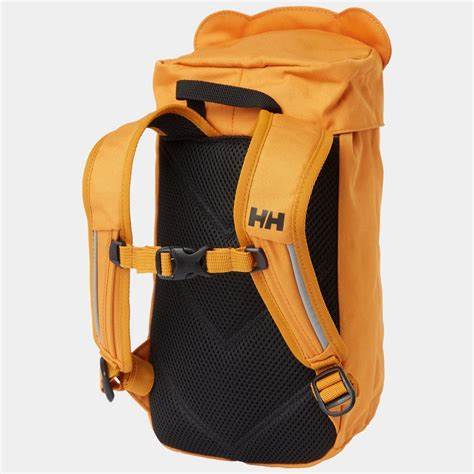 Helly Hansen- youth-Fauna Backpack - outdoor apparel and gear- Orange, Bear