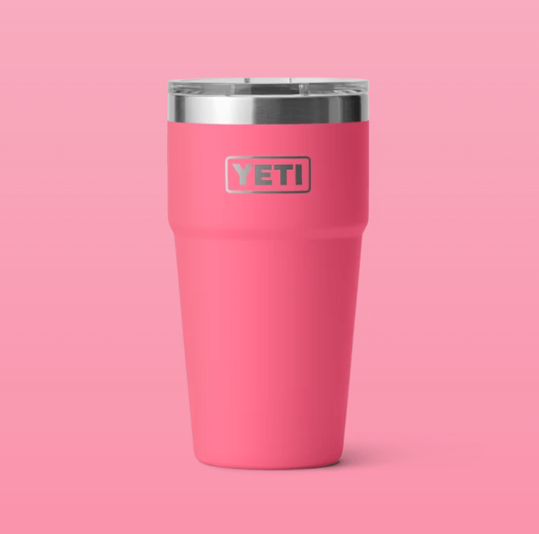 Color: Tropical Pink
 YETI tumbler 20 oz Stackable Cup
