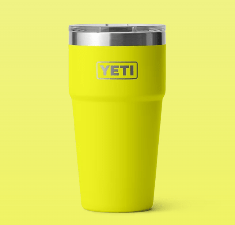 Firefly Yellow YETI tumbler 20 oz Stackable Cup