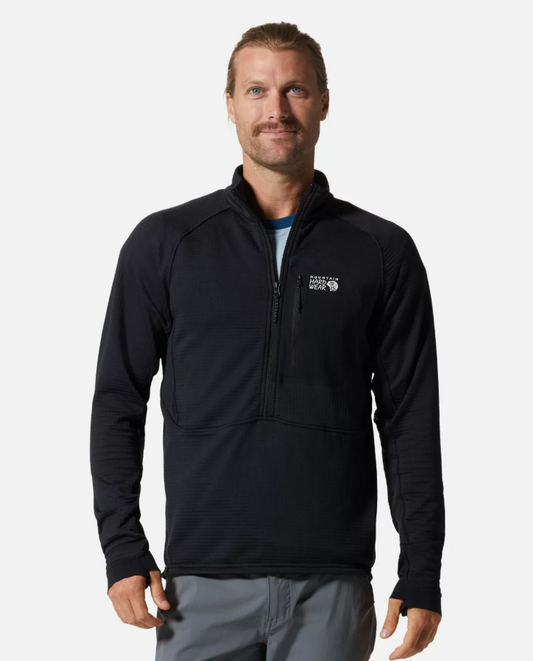 Men's Polartec® Power Grid™ Half Zip Jacket