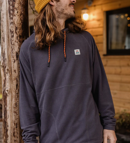 Passenger Grid Polar Fleece Hoodie