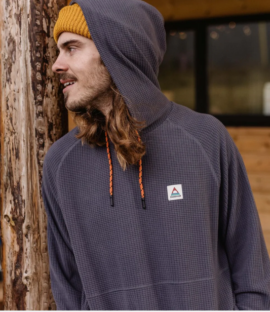 Passenger Grid Polar Fleece Hoodie