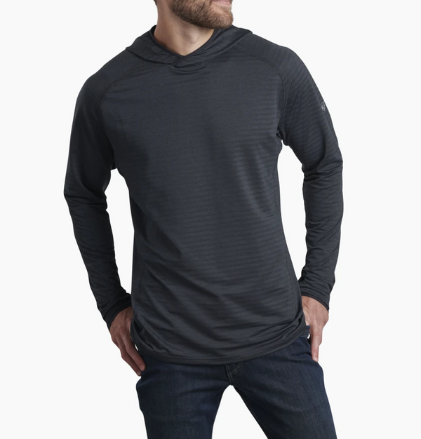 KÜHL - Long Sleeve Airkuhl™ Hoody - outdoor apparel and gear - Black