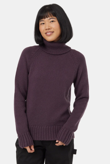 Highline Wool Turtleneck Sweater Women's Ribbed Wool Turtleneck