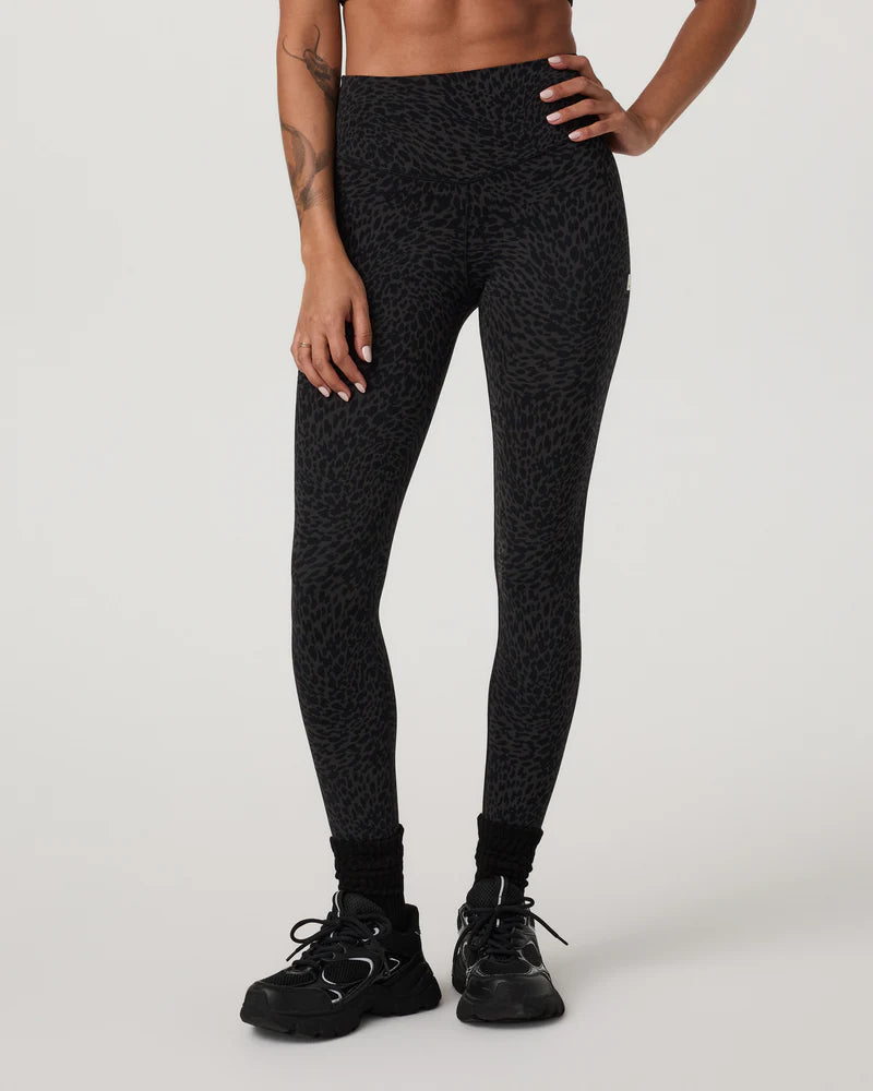 Vuori-   Black Blurred Torrent AllTheForm Legging - Coastal Outdoors