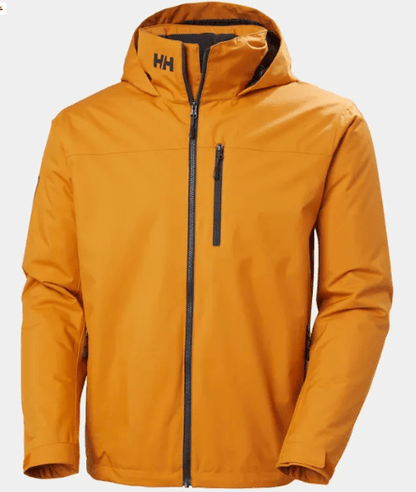 Helly Hansen- Crew Hooded Midlayer Jacket 2 Orange with a hood