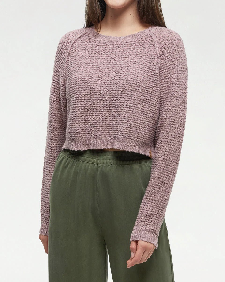 Hart Sweater Oversized Cropped Longsleeve Knit Sweater *Women* - Coastal Outdoors