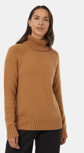 Highline Wool Turtleneck Sweater Women's Ribbed Wool Turtleneck - Coastal Outdoors