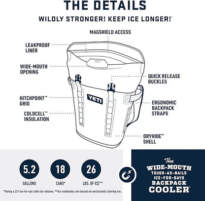 Hopper M Series Backpack Soft Sided Coolers with MagShield Access - Coastal Outdoors