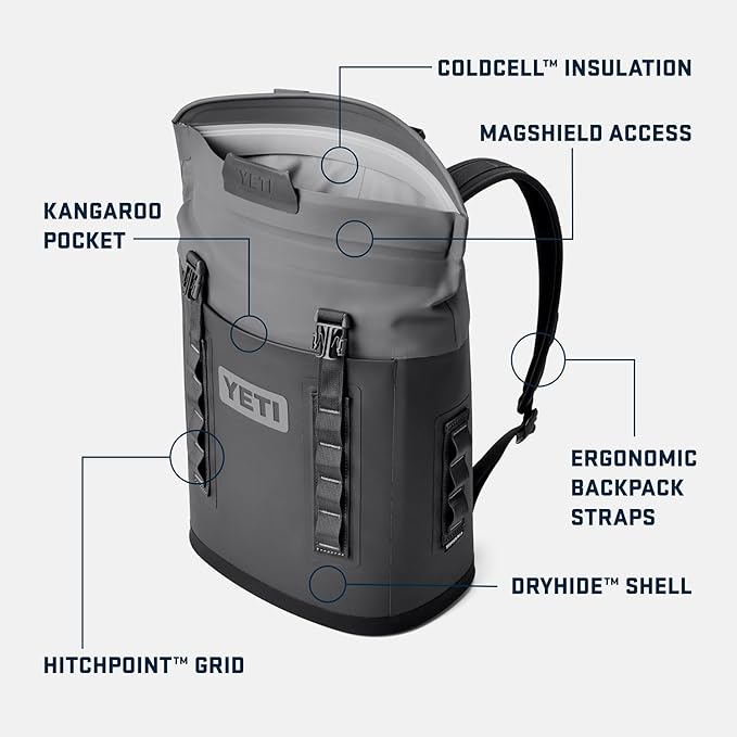 Hopper M Series Backpack Soft Sided Coolers with MagShield Access - Coastal Outdoors