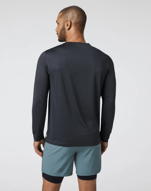  Vuori- Long Sleeve Tradewind Performance Tee 2 1 - outdoor apparel and gear- Black