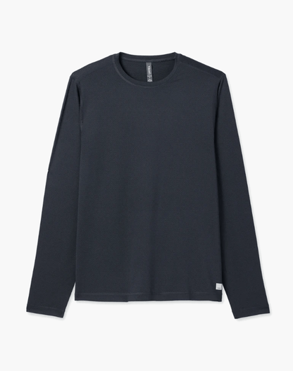  Vuori- Long Sleeve Tradewind Performance Tee 2 1 - outdoor apparel and gear- Black