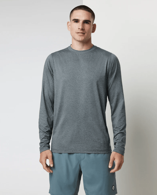  Vuori- Long Sleeve Tradewind Performance Tee 2 1 - outdoor apparel and gear- grey
