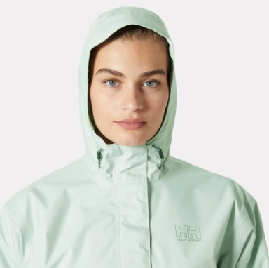 rain jacket Helly Hansen
Womens Seven Jacket Rain Color: GREEN MIST
