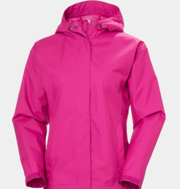 rain jacket Helly Hansen
Womens Seven Jacket Rain Color: MAGENTA - Pink
