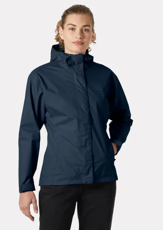 Navy Blue rain jacket Helly Hansen
Womens Seven Jacket Rain